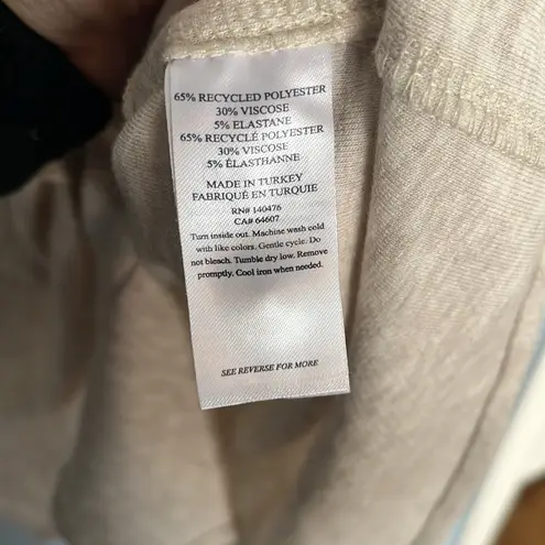 Faherty Legend Button Up Off White Long Sleeve Cozy Above Knee Dress