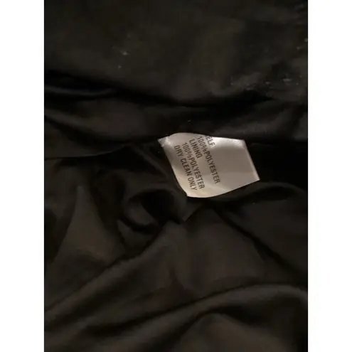 Tadashi Shoji  Sho Black Minx Flower Embellished Mini Dress 2 NWT SCHE24623S