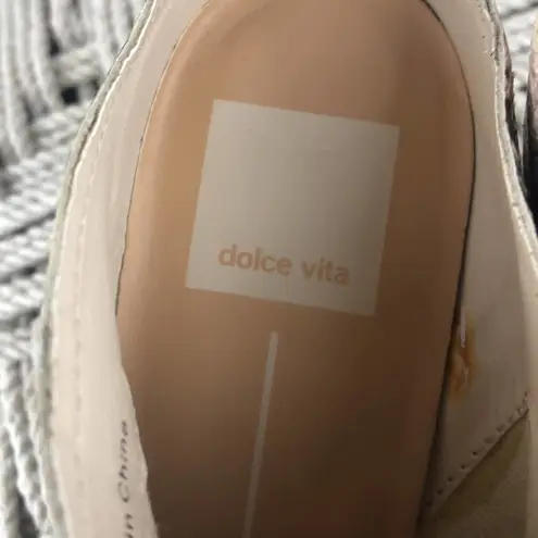 Dolce Vita: Snake Skin Slip On Booties Size 7.5