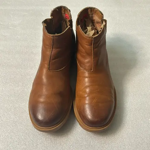 Sorel Emelie II Chelsea  Boots 7.5 Brown Waterproof Gorpcore Shootie Casual Boho