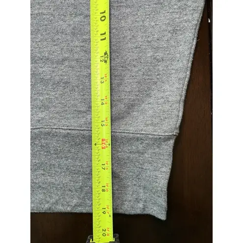 Gray Miles by Madewell Embroidered Trim Crop Oversize Sweatshirt Beautiful, XS