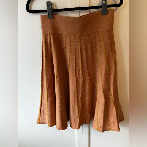 Roolee Women’s Wool Blend Orange Skirt Size Small