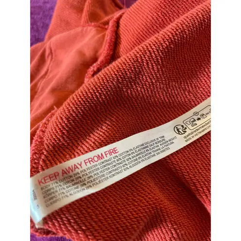 FP MOVEMENT Free People Time After Time Shorts LOUNGEWEAR COMFY ATHLETIC Size M Orange Size M