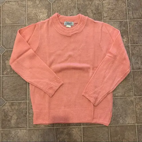 NEW Haband Pink Knit Acrylic Sweater Size M