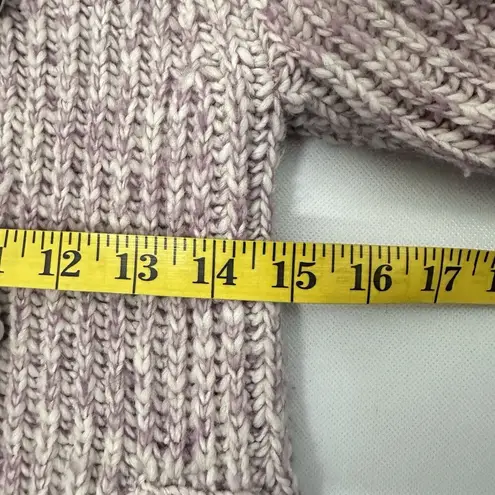 American Eagle Cardigan Mohair Alpaca Sweater Pink Double Breasted Chunky S