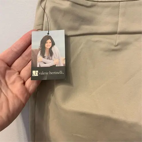 Valerie Bertinelli Women's A-Line Short Skirt Size 2 Beige NWT dead stock