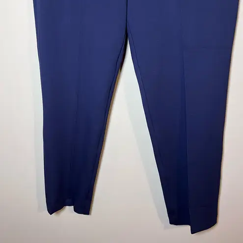 Boden USA Boden NEW Highgate Slim Ankle Ponte Knit Trouser Pants Navy 12