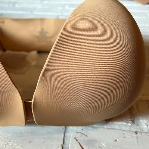 NWT Evelyn Bobbie everyday bustier strapless/ w straps no underwire bra nude Tan Size undefined