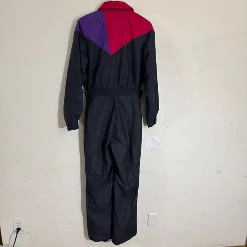VTG Robbe Skiwear Marisa One Piece Snowsuit Jumpsuit USA Women 10 Grunge chic Black Size undefined