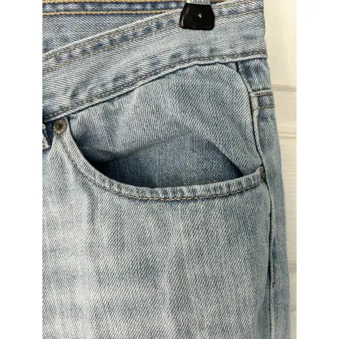 L.L.Bean  Jeans Womens 14 Medium Tall Blue Denim Classic Fit Straight Leg