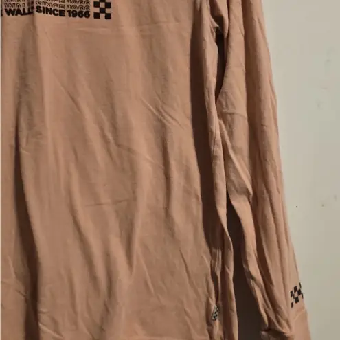 Vans  Blush Pink Graphic Long Sleeve