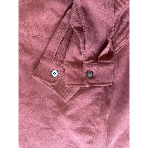 Petal + Pup Women's Long Sleeve Button Down Tunic Top Size Small Cotton Blend