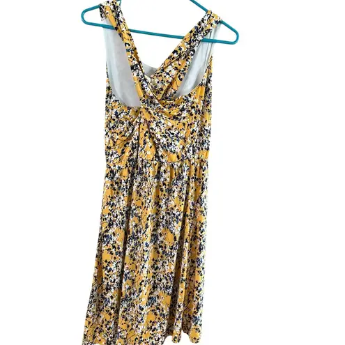 Kaileigh Yellow Blue Floral Sundress