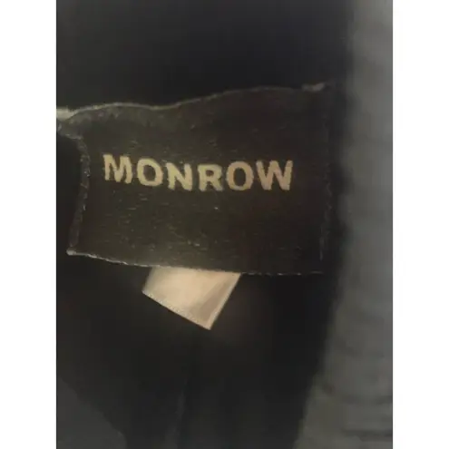 MONROW (Revolve) Crepe Jogger Pant in Black Small S