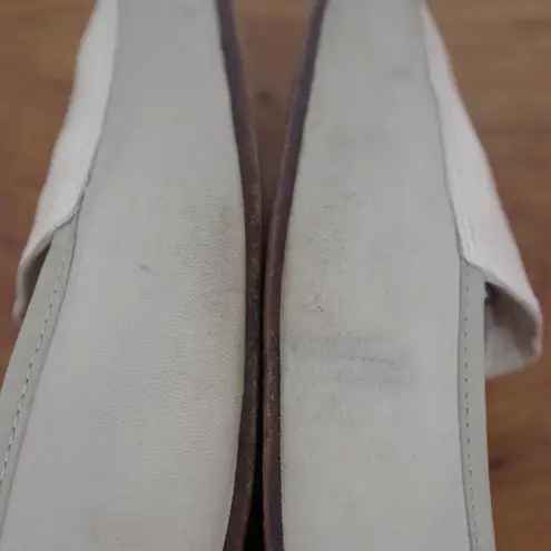 Enzo Angiolini Vintage Two Tone Leather Flats Size 7.5M