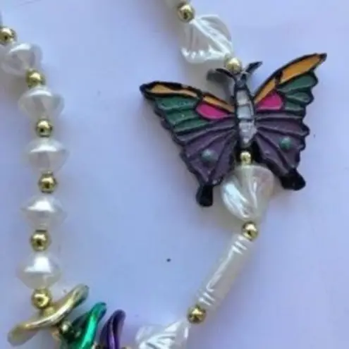 Butterfly Necklace Beaded Birthday Party Parade