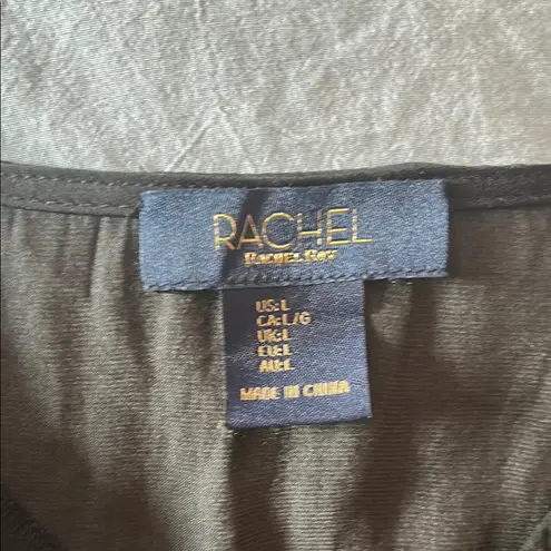 Rachael Ray Black Blouse Size L