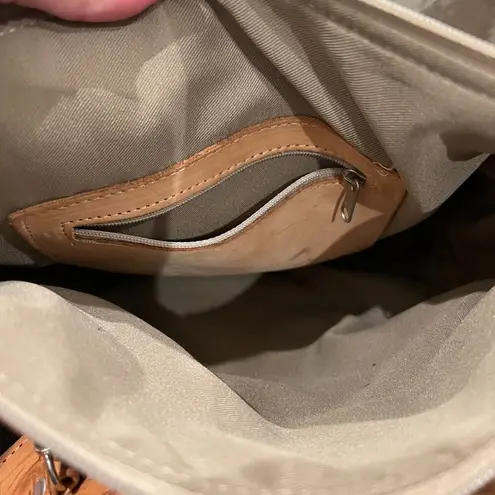 Grant's Naturals Cowhide Satchel Tan