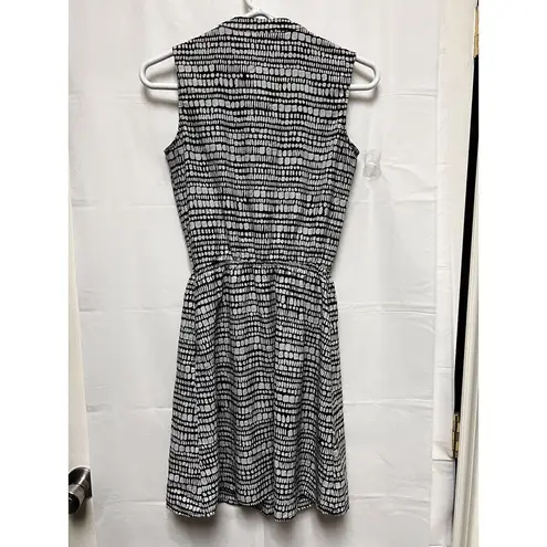 Merona  dress Women's Size XS Xsmall  Black & Grey‎ Sleeveless office BKE-C