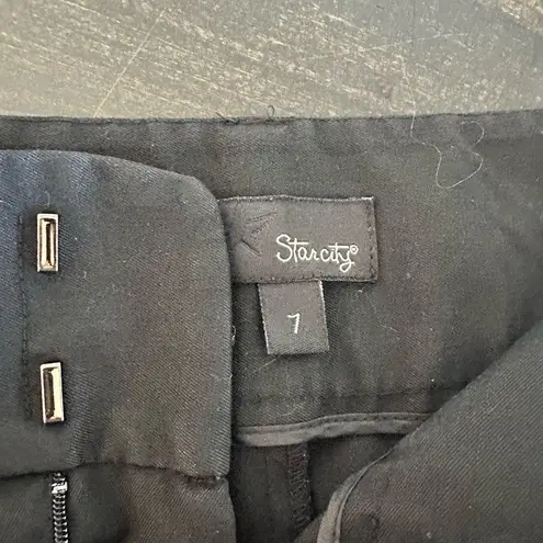 Star City Black Capris Pants