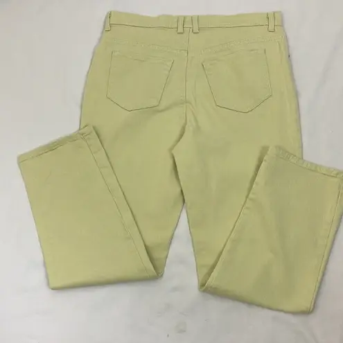 Gloria Vanderbilt butter yellow pants woman’s size 10