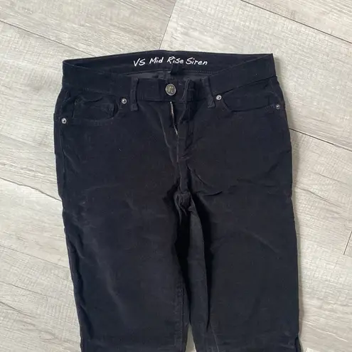 Victoria's Secret Black Corduroy Dress Pants