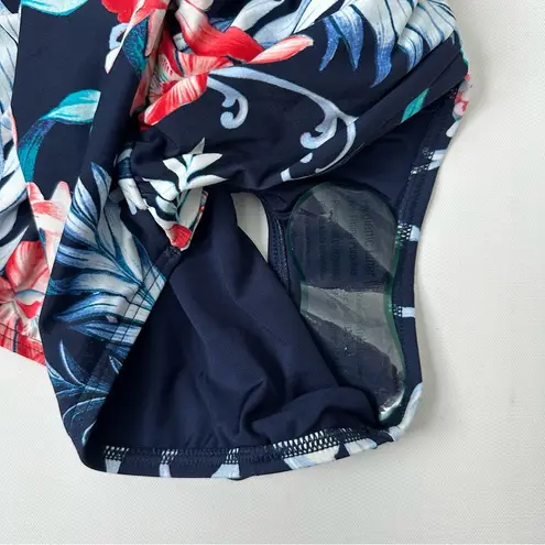 Carmen Marc Valvo Women’s One Piece V-Neck Halter Swimsuit Size 12