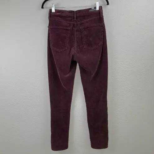 Citizens of Humanity  Olivia High Rise Slim Ankle Corduroy Pant in Raisin Size 25