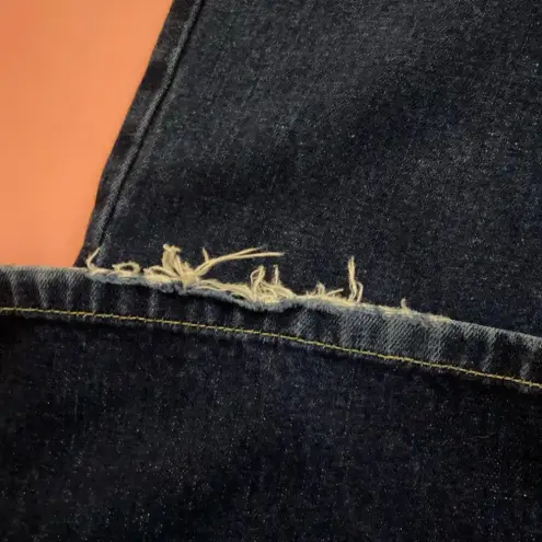 Tommy Hilfiger Authentic 90s  Flared & Mid-Rise Dark Blue Denim Jeans