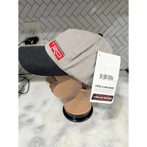 Toyota TRD Racing Hat Gray Black Adjustable Cap NASCAR Promo NWT CFS Toyota Brown
