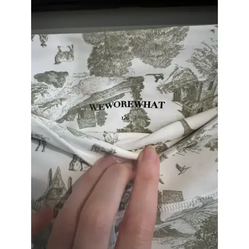 We Wore What Leggings High Waisted Toile V Shape Western Cowboy Women's L