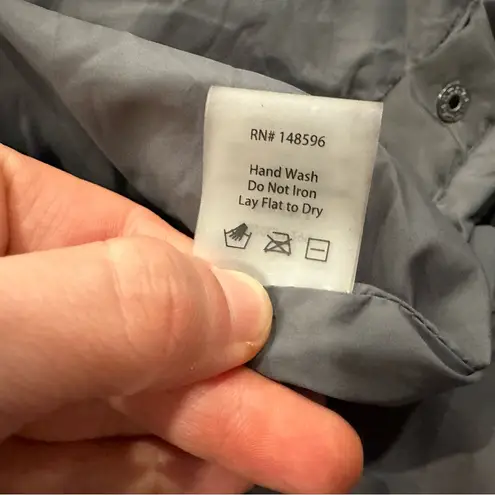 Universal Standard Rainier Hooded Puffer Coat Gray 4XS