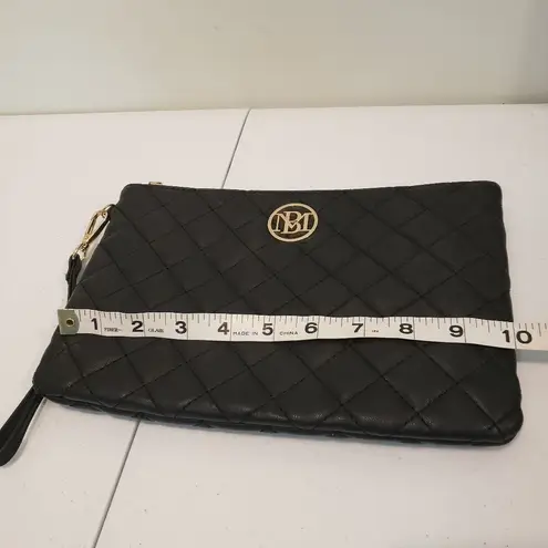 Studio Badgley Mishka Quilted Clutch Black