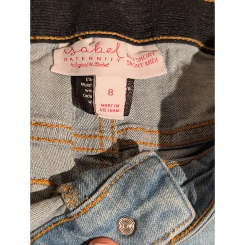 Stylish Comfort: Ingrid & Isabel Maternity Denim Shorts