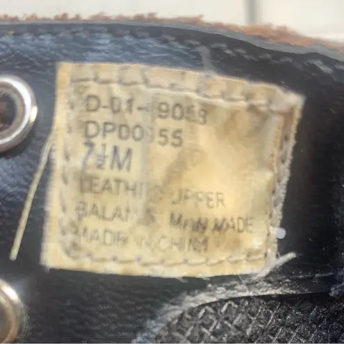 Arena Dan Post Black & Brown Lace Up Women’s 7.5 Leather Boots. 2373 Size undefined