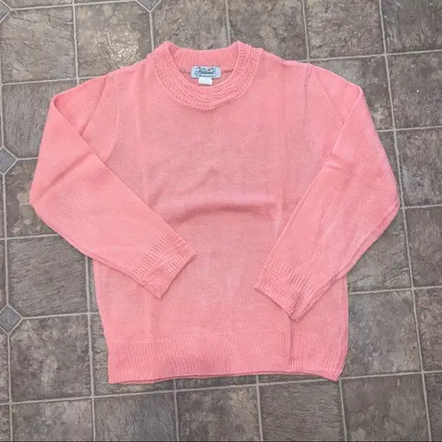 NEW Haband Pink Knit Acrylic Sweater Size M