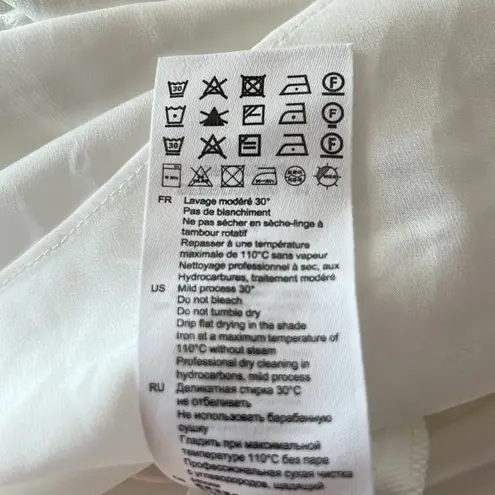 Sandro Albi V Neck White Dress NEW