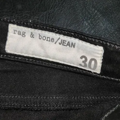 Rag and Bone /Jean Womens Black Plush Leggings Pants 30‎