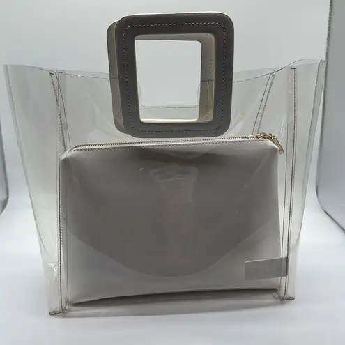 Staud Shirley Bag in Clear/White White