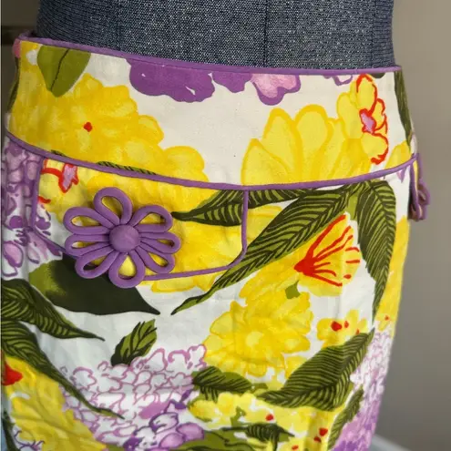 Milly Of New York Vintage Floral Skirt Size 6