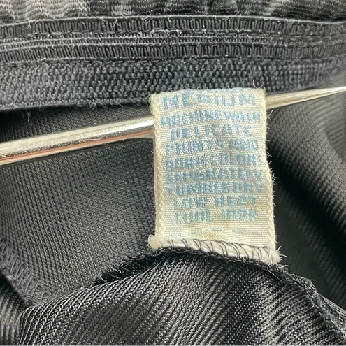 Vanity Fair Vintage Half Slip Black Lace Trim Retro Lingerie Size Medium Nylon