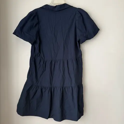 Brochu Walker The Havana Navy Mini Dress L