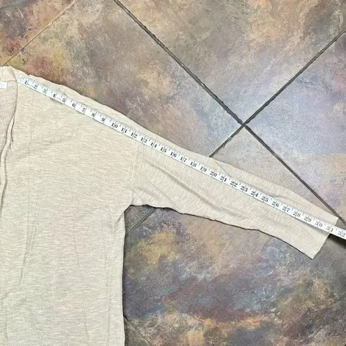 Caslon Cream Open Front Long Sleeve Cardigan 2X