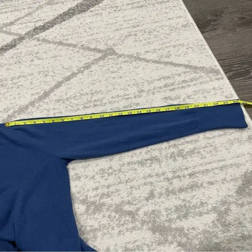 NWT Magnolia Grace Blue Knit Turtle Neck Sweater