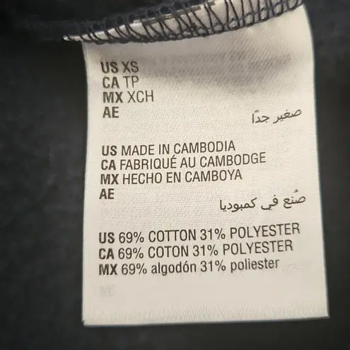 INC International Concepts Women's XS Moto Sleeve Hoodie