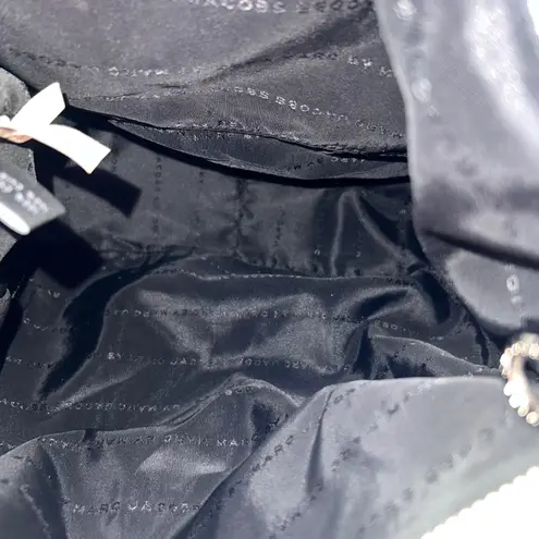 Marc by Marc Jacobs Gray Leather Shoulder Bag Crossbody Hobo Designer Purse