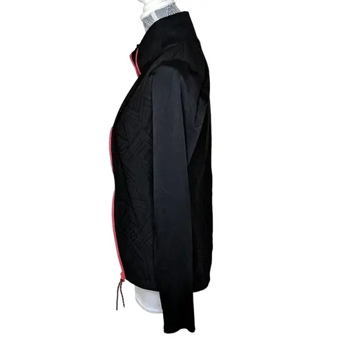 Fabletics  Nanette Seamless Jacket Black M Zip Front Long Sleeves New