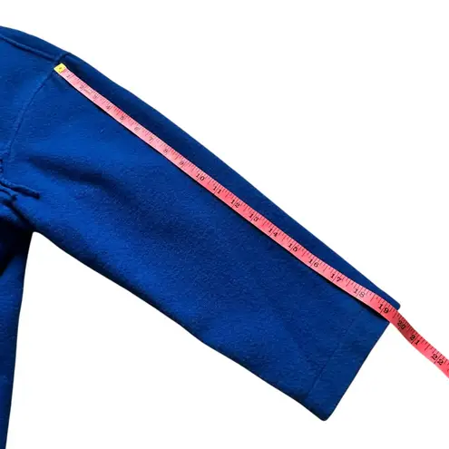 VTG Clifford & Willis Coat Royal Blue Fringe Trim Boho Chic Cowgirl Ranch Style Size XL