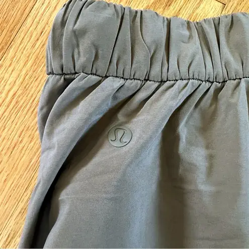 Lululemon NWT  Time To Flounce Skirt Grey Sage Sz 10