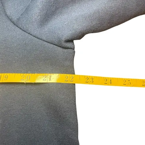 Breckenridge Petite Blue Snowman Button Front Cardigan Large Winter Holiday Warm